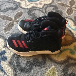 Kids adidas Derrick Rose basketball shoes